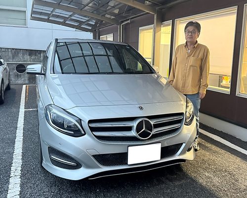 Oct.24,2026京都府にお住まいのＫ様へメルセデス･ベンツB180をご納車致しました！