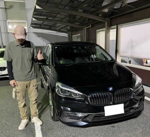 Oct.19,2026京都府にお住まいのＫ様へBMW218dアクティブツアラーラグジュアリーをご納車致しました！
