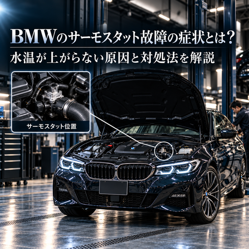 BMWのサーモスタット故障の症状とは？水温が上がらない原因と対処法を解説