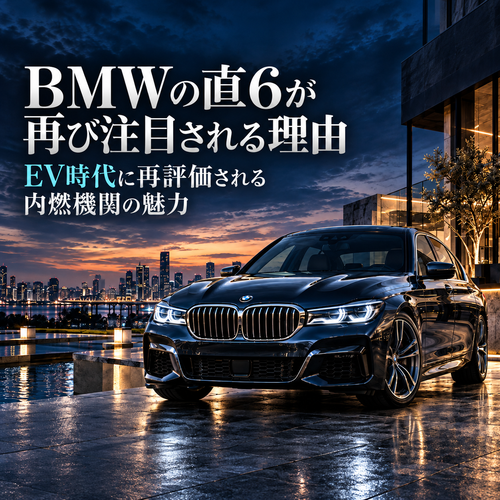 BMWの直6が再び注目される理由｜EV時代に再評価される内燃機関の魅力